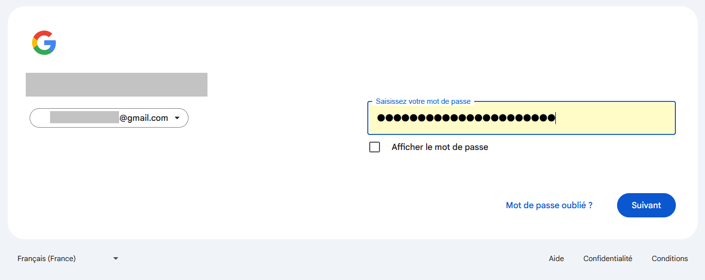 Login - PW